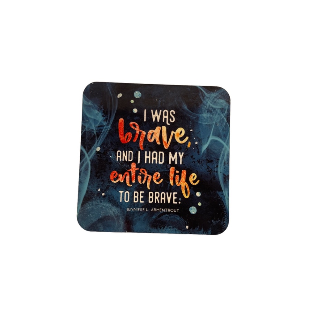 Fairyloot Limited Edition Brave by Jennifer L. Armentrout Inspired Coaster